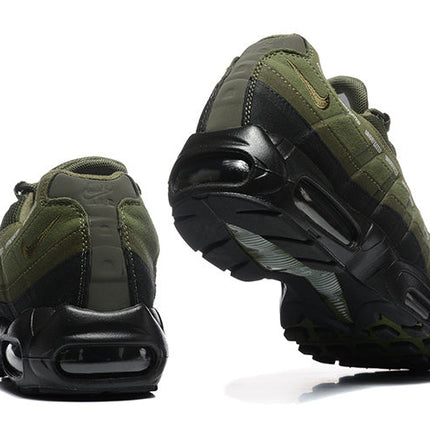 Men's Undefeated x Nike Air Max 95 'Medium Olive' Shoes