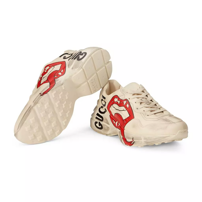 Men's Gucci Rhyton Mouth Sneakers