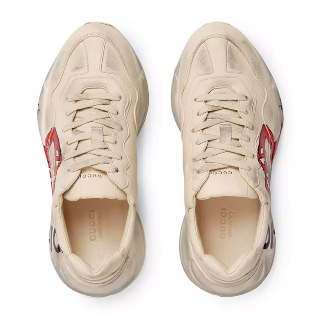 Men's Gucci Rhyton Mouth Sneakers