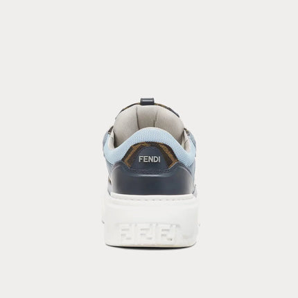 Men's FENDI Sneaker Fendi Force White Light Blue Sneakers
