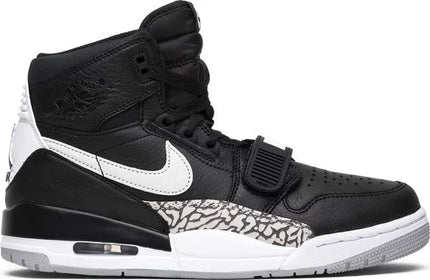 Men's Air Jordan Legacy 312 High Black Cement Shoes