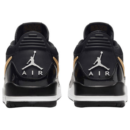 Men's Air Jordan Legacy 312 Low Black Metallic Gold Shoes