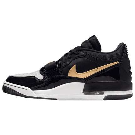 Men's Air Jordan Legacy 312 Low Black Metallic Gold Shoes