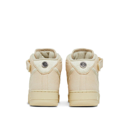 Men's Air Force 1 Mid x Stussy Ã¢â‚¬â€œ Fossil Hemp Shoes