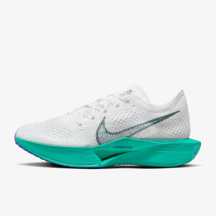 Men's Alphafly 3 In White and Jade Ice Shoes
