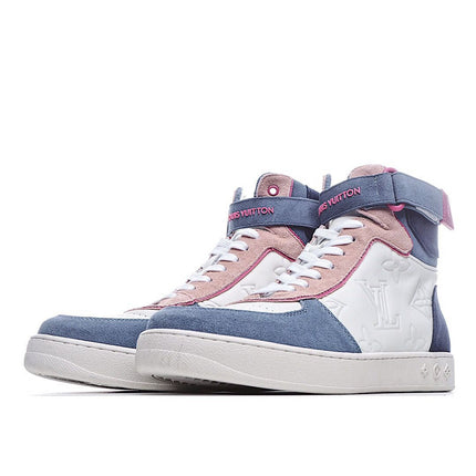 Men's Louis Vuitton Rivoli High Sneaker Shoes A7