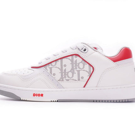 Men's Christian Dior B27 White Pink Sneaker Shoes