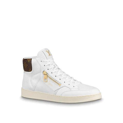Men's LV Louis Vuitton Rivoli Sneaker Boot Shoes V10
