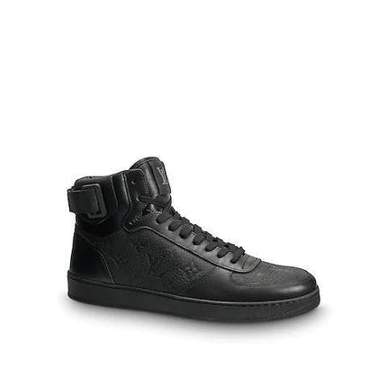 Men's LV Louis Vuitton Rivoli Sneaker Boot Shoes V9