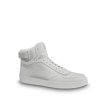 Men's LV Louis Vuitton Rivoli Sneaker Boot Shoes V5