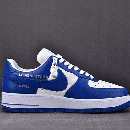Men's Air Force 1 Low x Louis Vuitton Blue Shoes