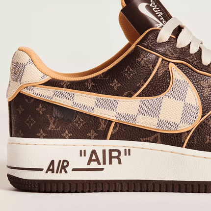 Men's Air Force 1 Low x Louis Vuitton Brown Shoes