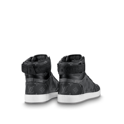 Men's LV Louis Vuitton Rivoli Sneaker Boot Shoes V11