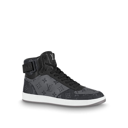 Men's LV Louis Vuitton Rivoli Sneaker Boot Shoes V11