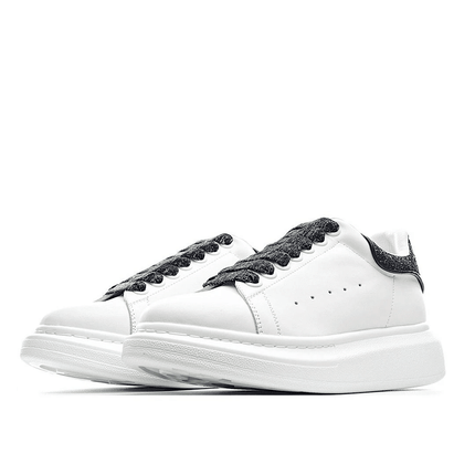 Men's Alexander MCQueen Oversized Sole Leather Sneakers Shoes V13