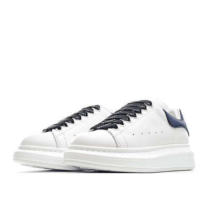 Men's Alexander MCQueen Oversized Sole Leather Sneakers Shoes V14