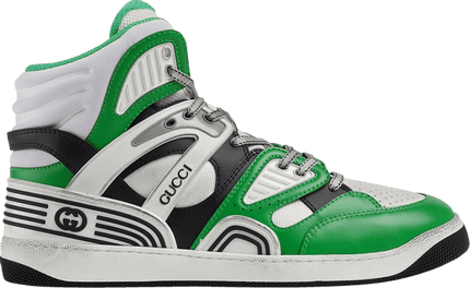 Men's Gucci Basket Green Demetra Sneaker Shoes