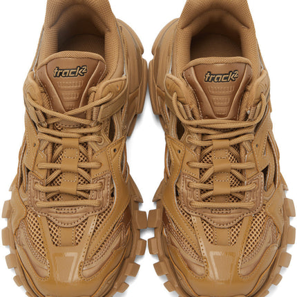 Men's Balenciaga Track 2.0 Open Sneaker In Camel