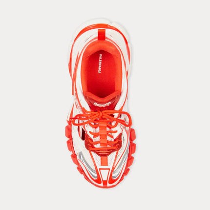 Men's Balenciaga Track 2.0 Low Top Sneaker In Red Grey