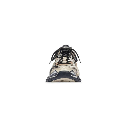 Men's Balenciaga Track 2.0 Open Sneaker In Beige Black
