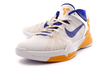 Men's Kobe 7 Lakers Home Shoes
