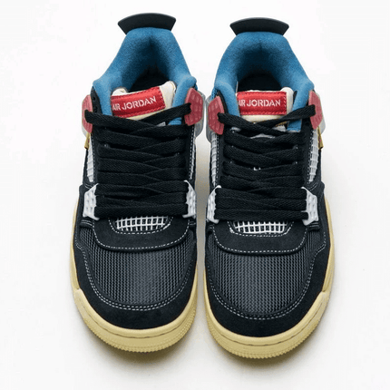 Men's Union LA x Air Jordan 4 Retro SP Off Noir Black Shoes