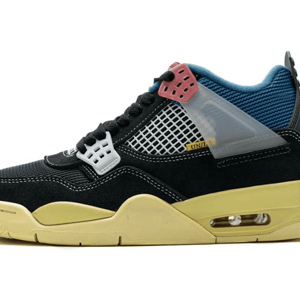 Men's Union LA x Air Jordan 4 Retro SP Off Noir Black Shoes