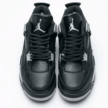 Men's Air Jordan 4 Oreo Black Shoes
