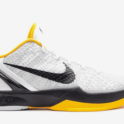 Men's Kobe 6 White Del Sol Shoes