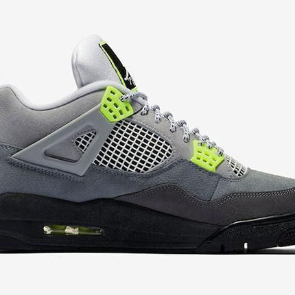 Men's Air Jordan 4 Retro SE Neon Shoes