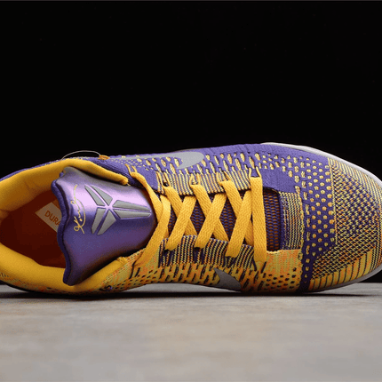 Men's Kobe 9 Purple Yellow Shoes