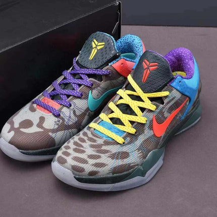 Men's Kobe 7 Green Red Blue Shoes