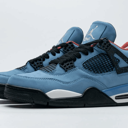 Men's Air Jordan 4 Houston Oilers Shoes