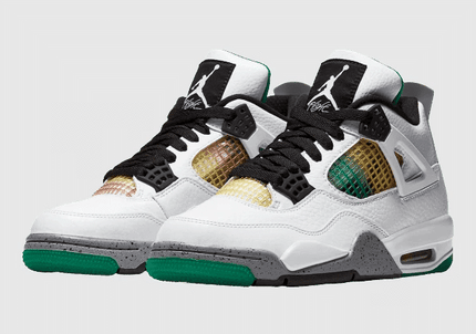 Men's Air Jordan 4 Do The Right Thing Rasta Shoes