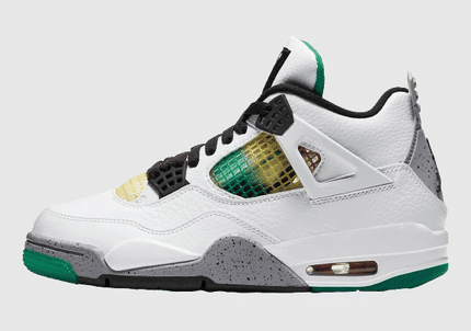 Men's Air Jordan 4 Do The Right Thing Rasta Shoes