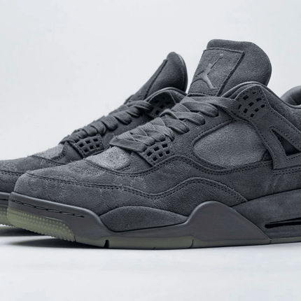 Men's Air Jordan 4 X KAWS Grey Shoes