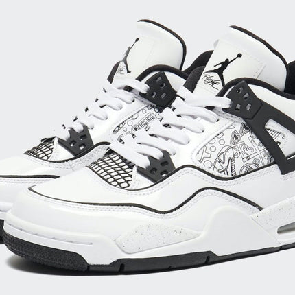 Men's Air Jordan 4 Retro GS DIY Shoes