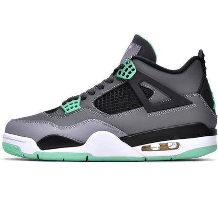 Men's Air Jordan 4 Retro Green Glow Shoes