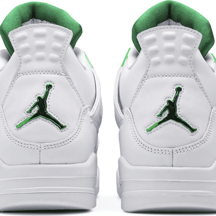 Men's Air Jordan 4 Retro Green Metallic Shoes