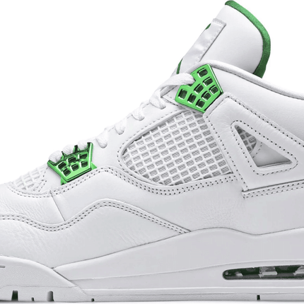 Men's Air Jordan 4 Retro Green Metallic Shoes