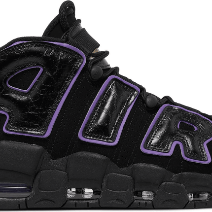 Men's Air More Uptempo 96' Black Action Grape Shoes