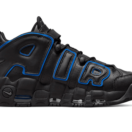 Men's Air More Uptempo Black Game Royal Shoes