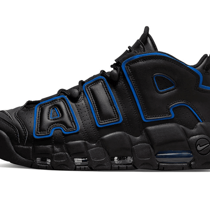 Men's Air More Uptempo Black Game Royal Shoes