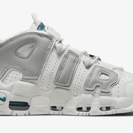 Men's Air More Uptempo Metallic Teal Shoes