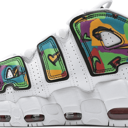 Men's Air More Uptempo Peace Love and Basketball Shoes