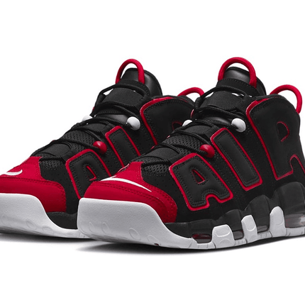 Men's Air More Uptempo Red Toe Shoes