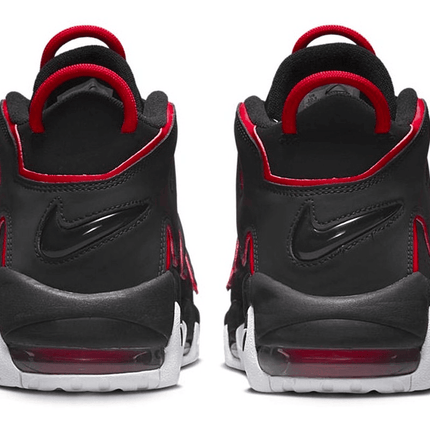 Men's Air More Uptempo Red Toe Shoes