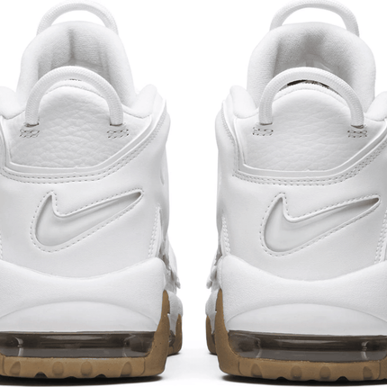 Men's Air More Uptempo White Gum Shoes