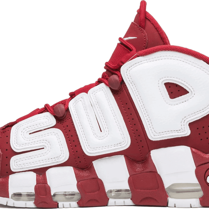 Men's Air More Uptempo x Supreme Red Shoes