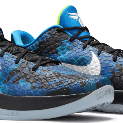 Men's Kobe 6 Blue Camo Shoes